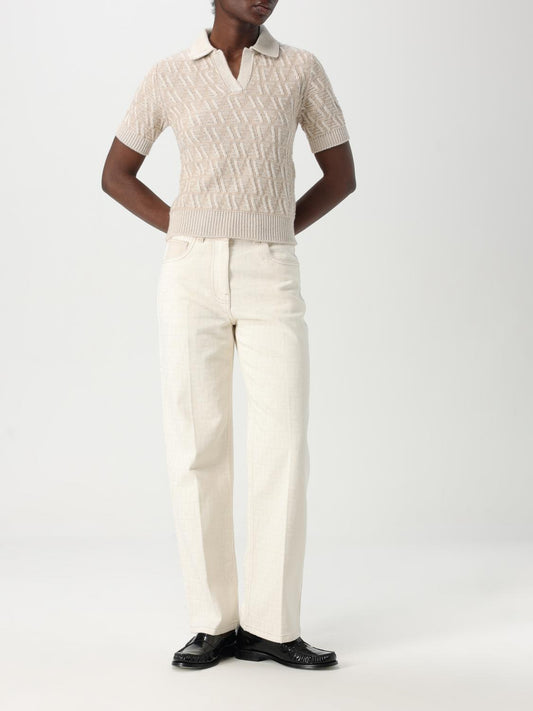Fendi Jeans Woman White