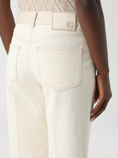 Fendi Jeans Woman White