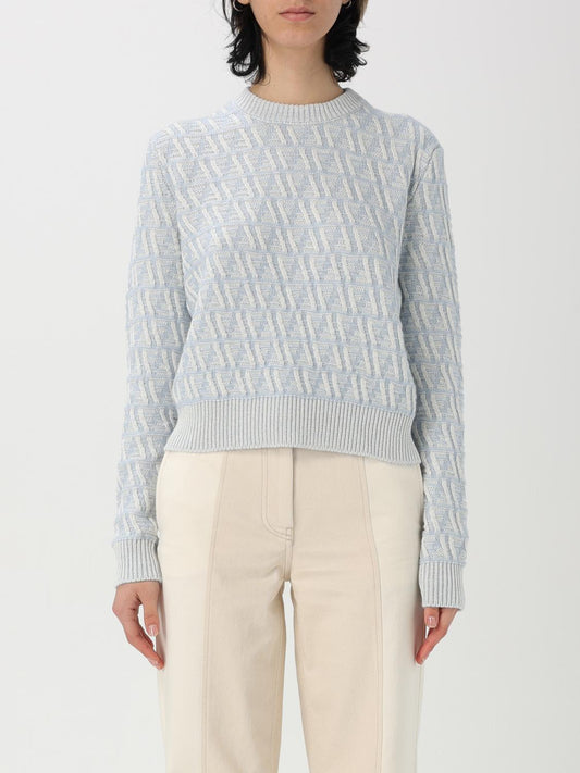 Fendi Sweater Woman Gnawed Blue
