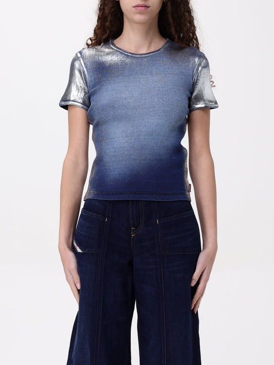Diesel T Shirt Woman Navy