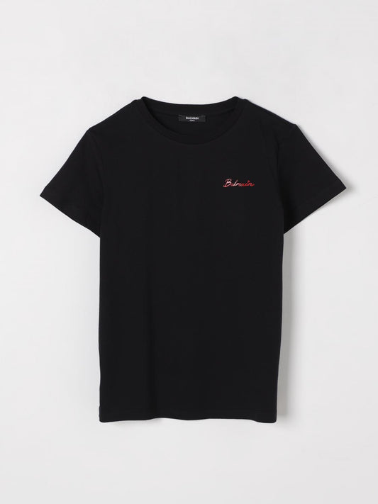 Balmain T Shirt Kids Black