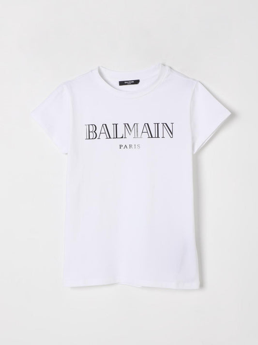 Balmain T Shirt Kids White