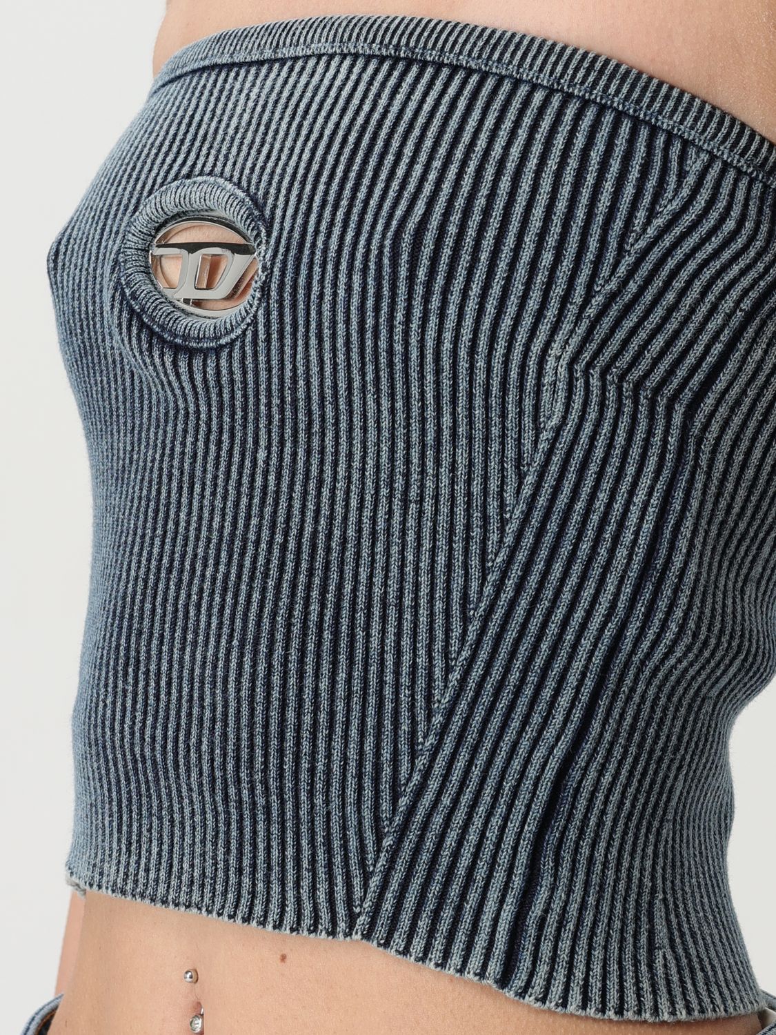 Diesel Top Woman Blue
