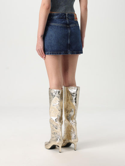 Diesel Skirt Woman Blue