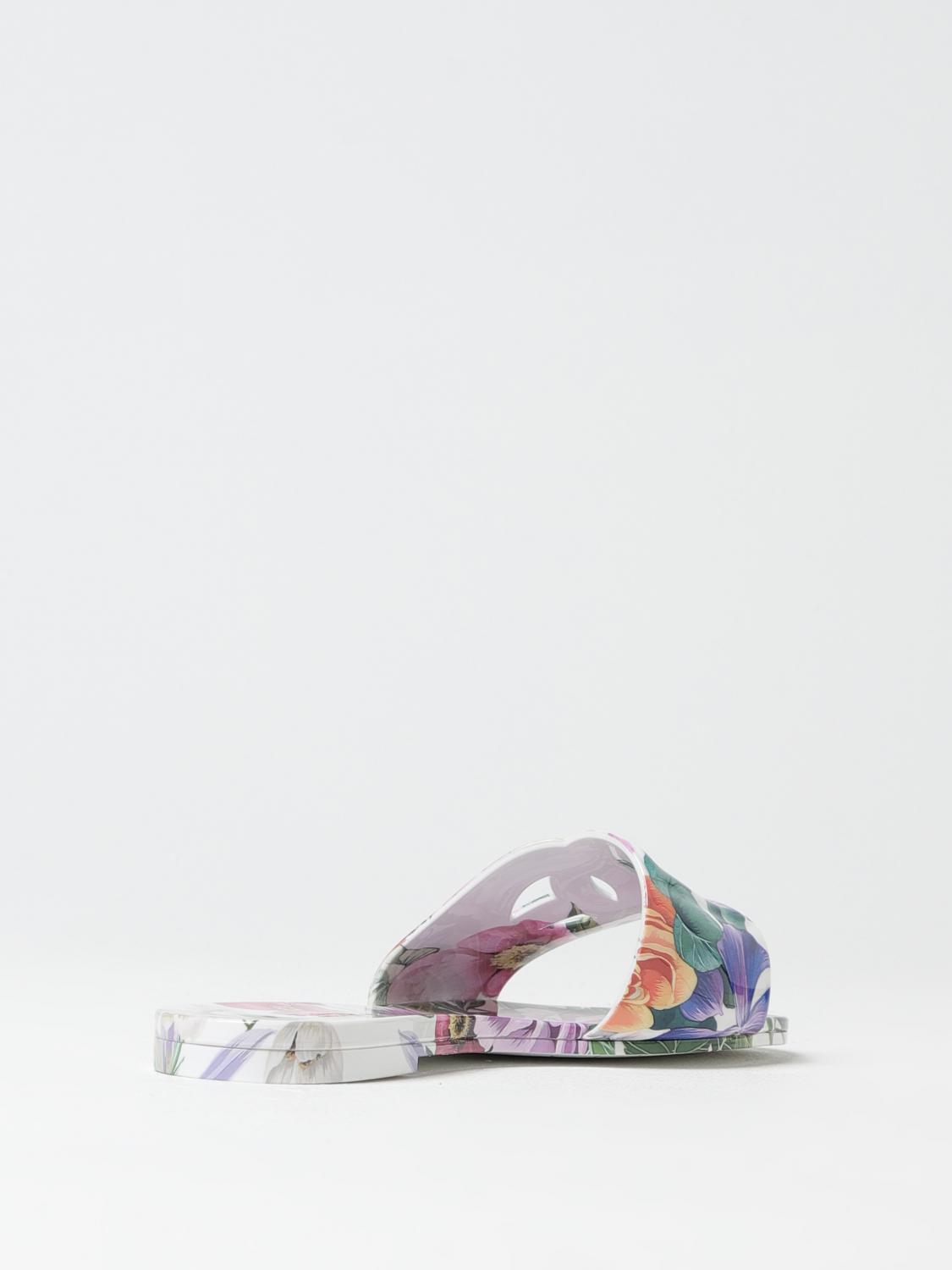 Dolce & Gabbana Flat Sandals Woman Multicolor – Modishus