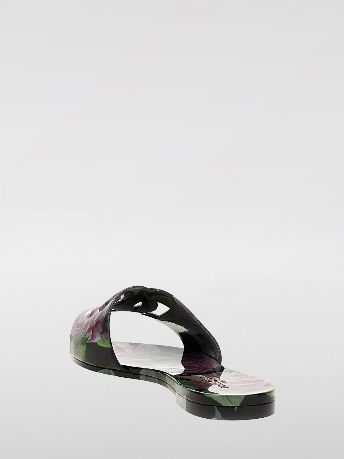 Dolce & Gabbana Flat Sandals Woman Multicolor – Modishus