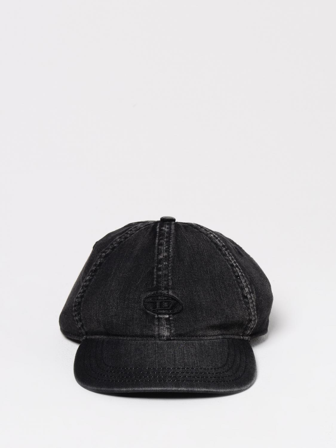 Diesel Hat Men Black