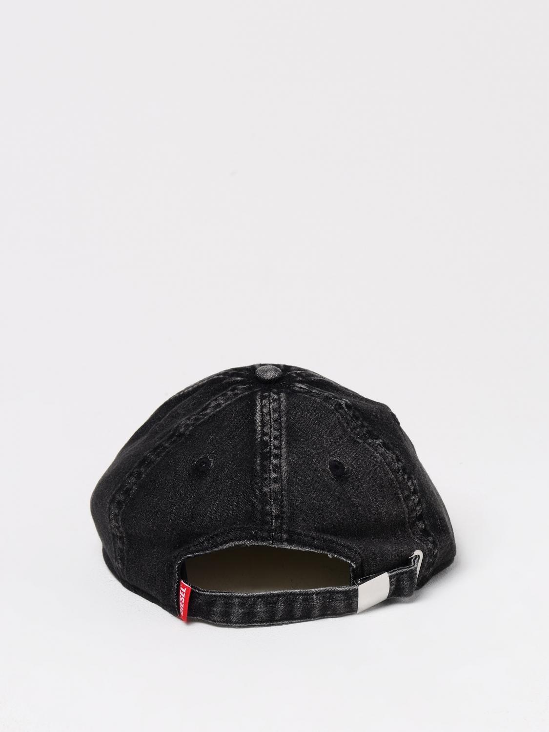Diesel Hat Men Black