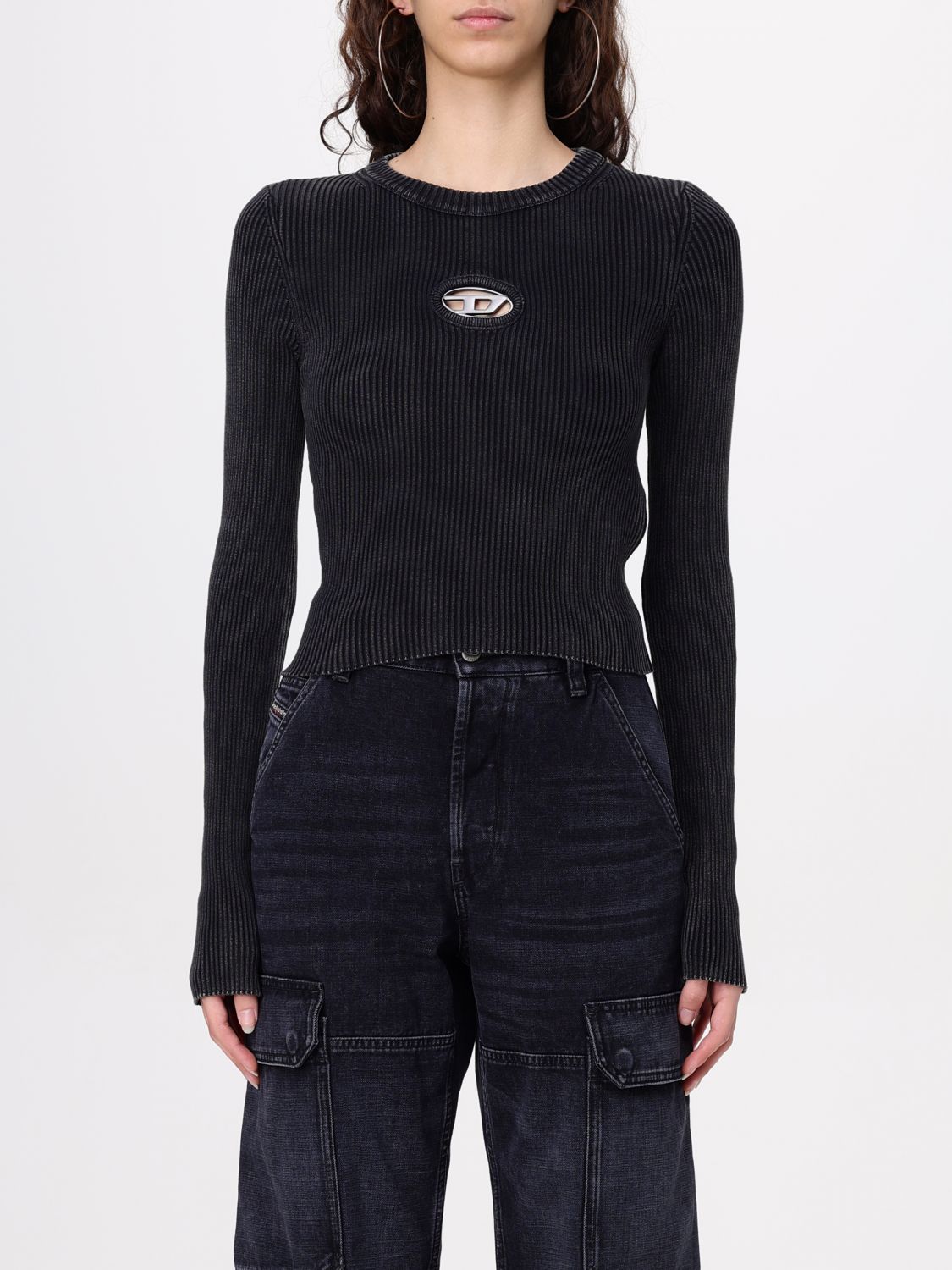 Diesel Top Woman Black
