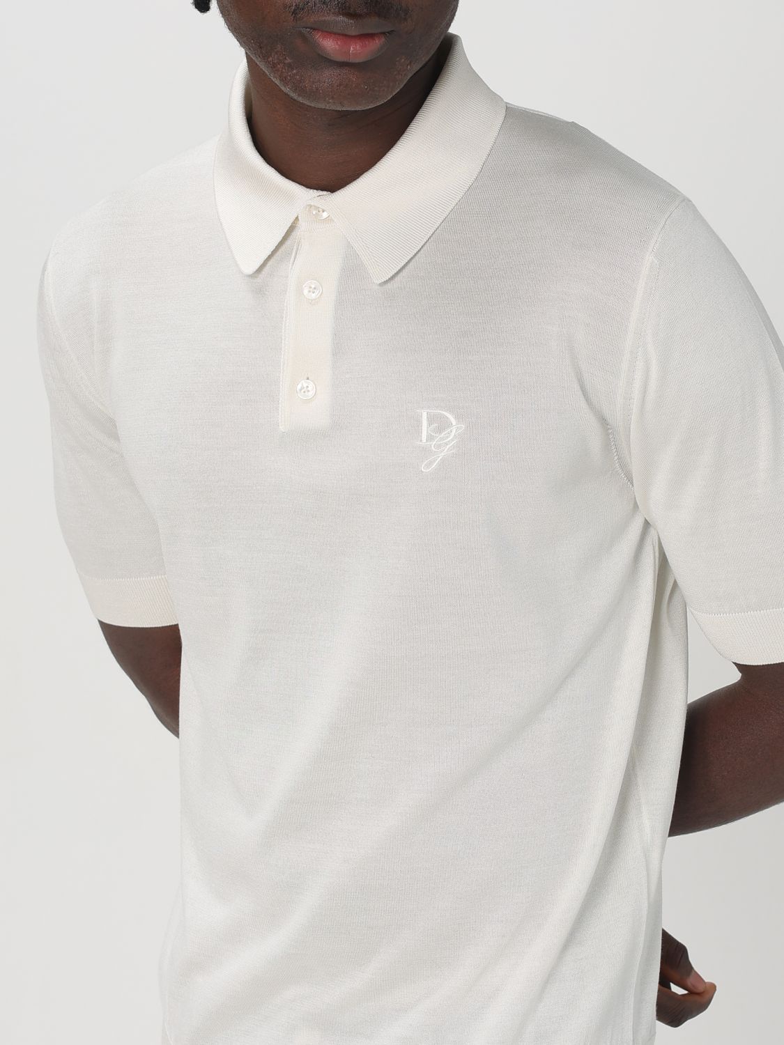 Dolce & Gabbana Polo Shirt Men White