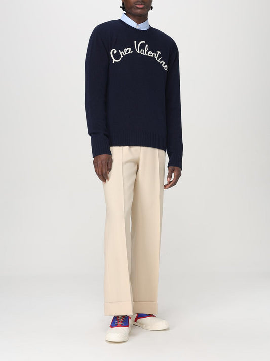 Valentino Sweater Men Blue