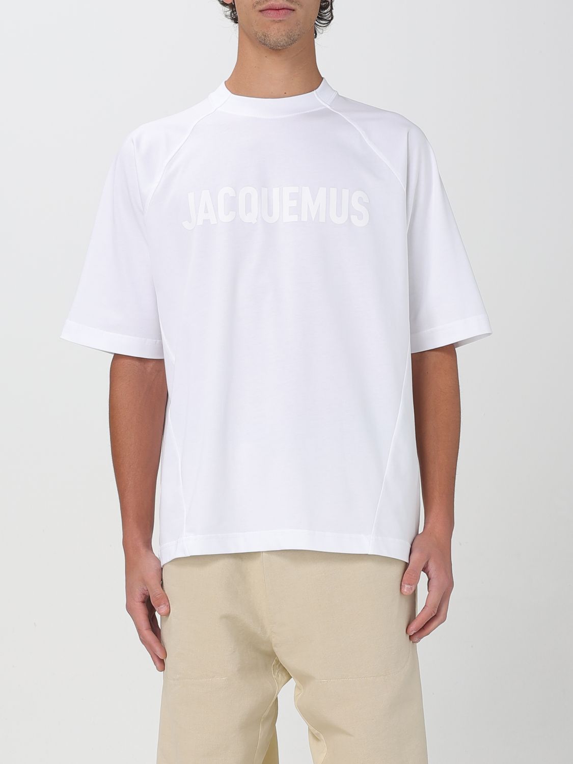 Jacquemus T Shirt Men Beige