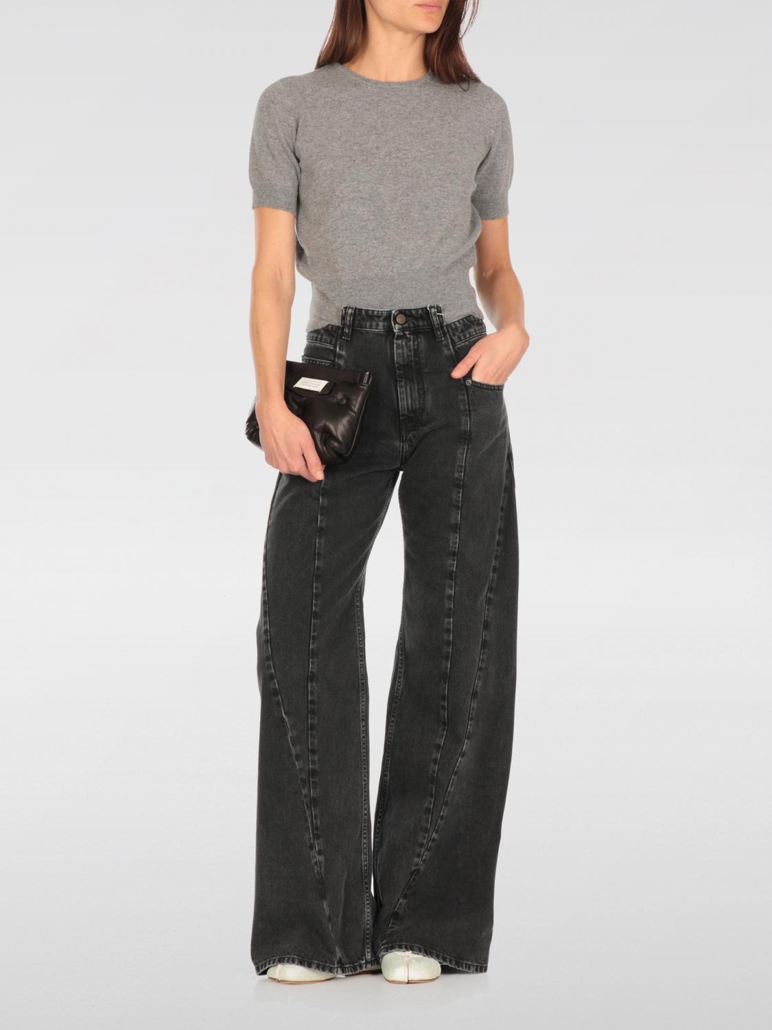 Maison Margiela Sweater Woman Grey