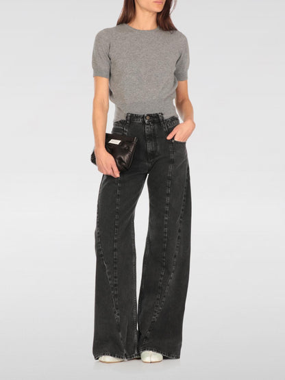 Maison Margiela Sweater Woman Grey