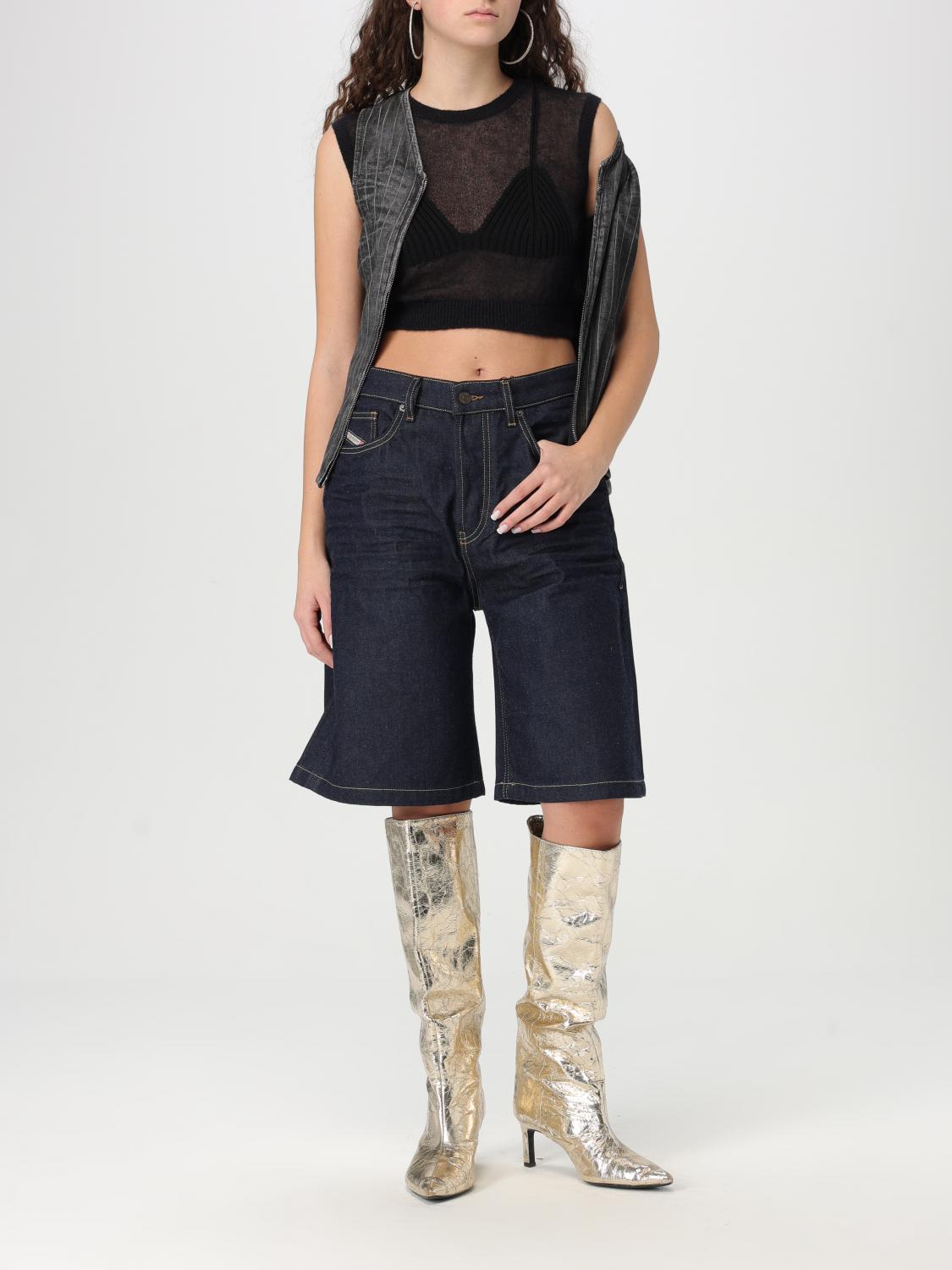 Diesel Top Woman Black