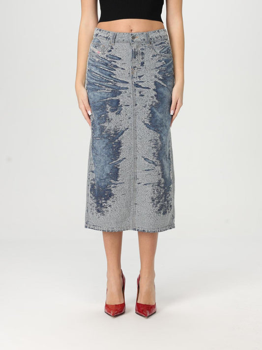 Diesel Skirt Woman Blue
