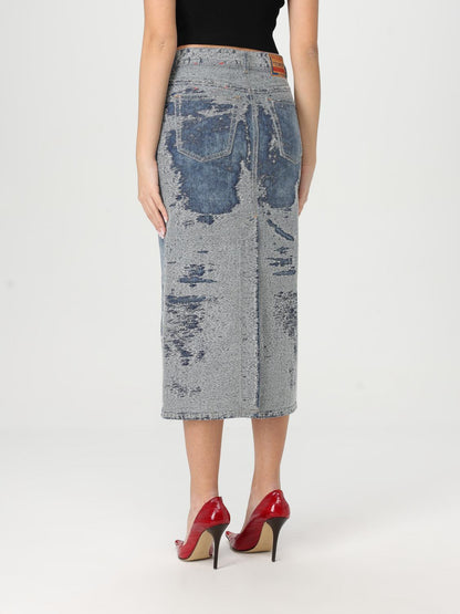 Diesel Skirt Woman Blue