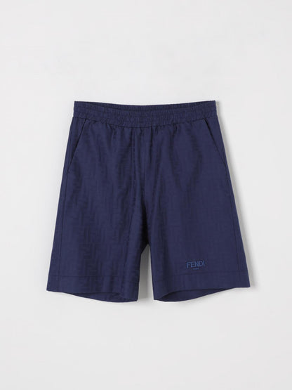 Fendi Shorts Kids Blue