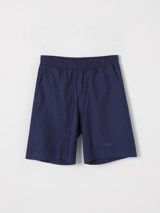 Fendi Shorts Kids Blue