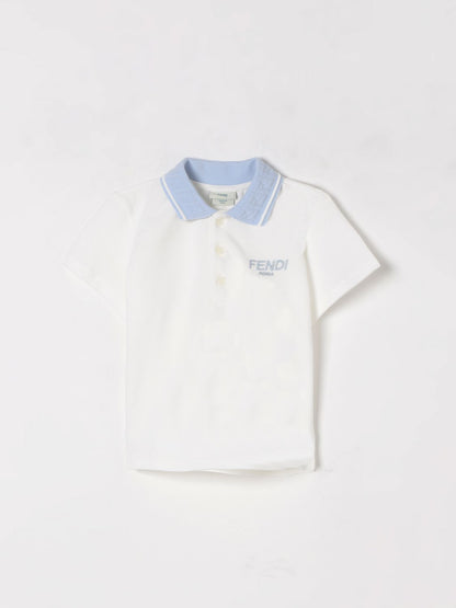 Fendi T Shirt Kids White