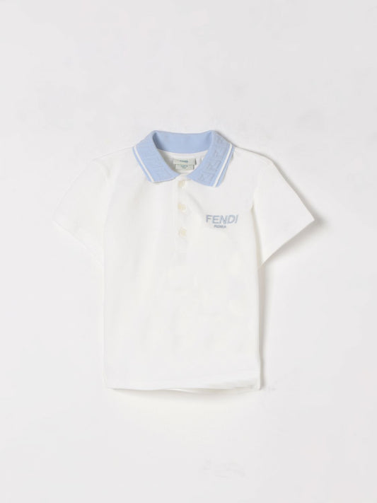 Fendi T Shirt Kids White