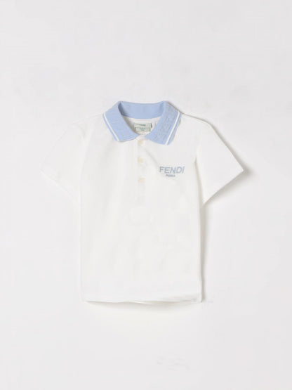 Fendi T Shirt Kids White