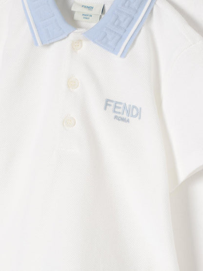 Fendi T Shirt Kids White