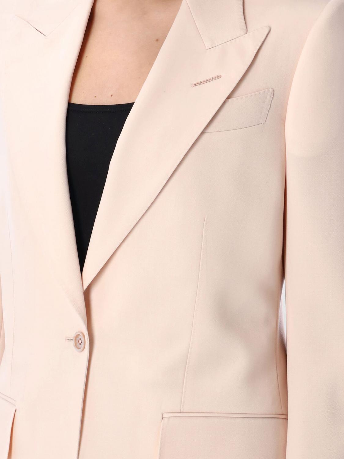 アウターその他 TOM FORD Woman Blazer Blush Pink GI3005FAX1340 AW113 Tom Ford Blazer Woman Blush Pink – Modishus