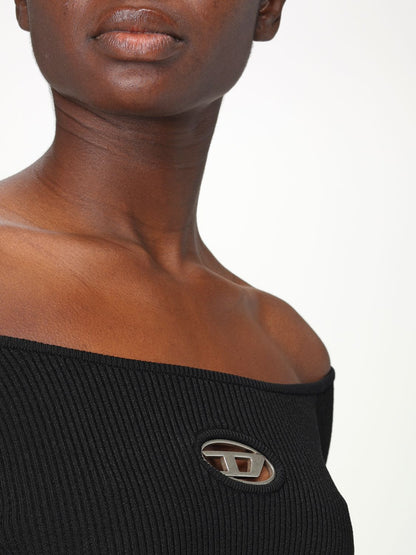Diesel Top Woman Black