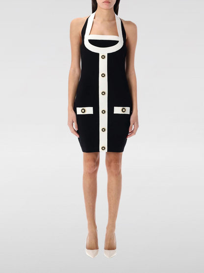 Balmain Dress Woman Black
