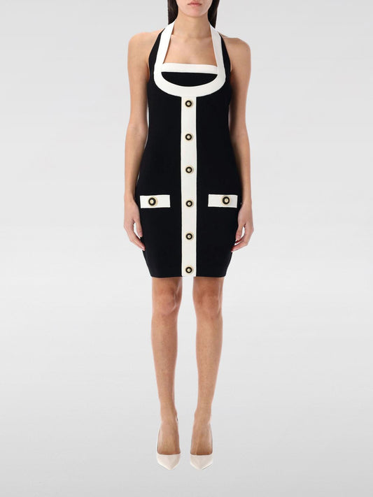 Balmain Dress Woman Black