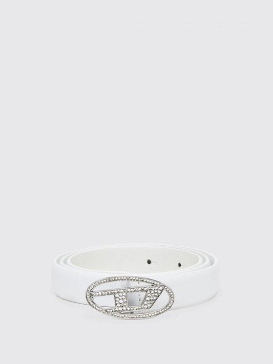 Diesel Belt Woman White