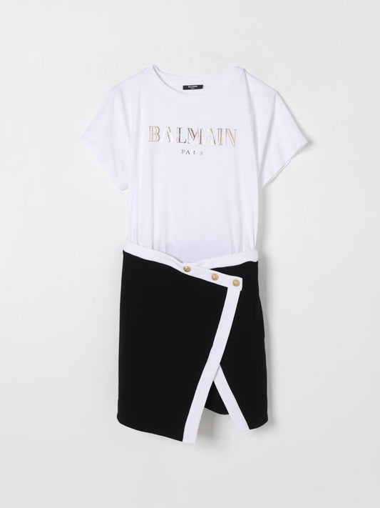 Balmain Dress Kids White