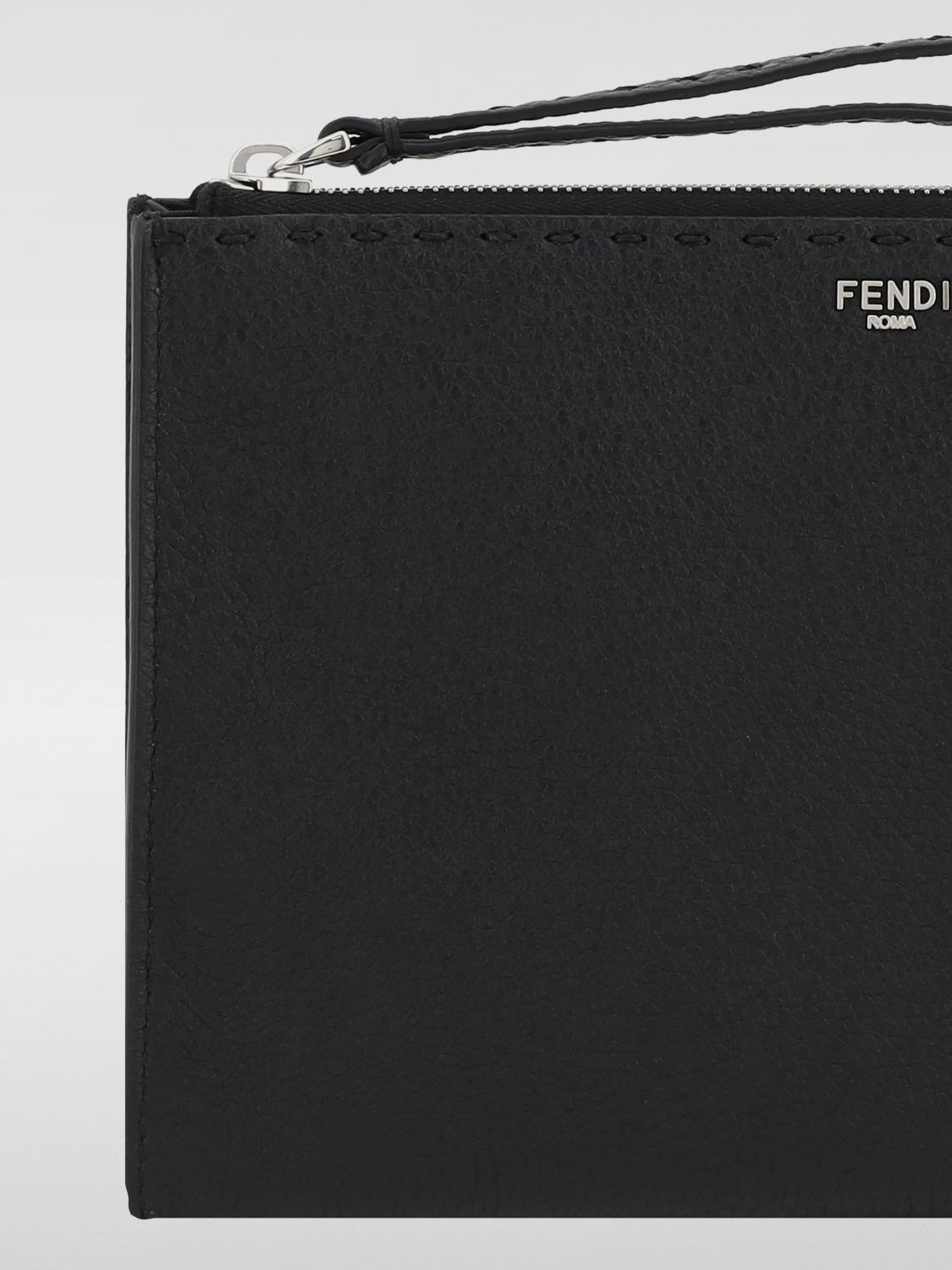Fendi Briefcase Men Black