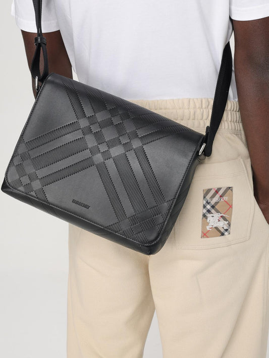 Burberry Shoulder Bag Men Black
