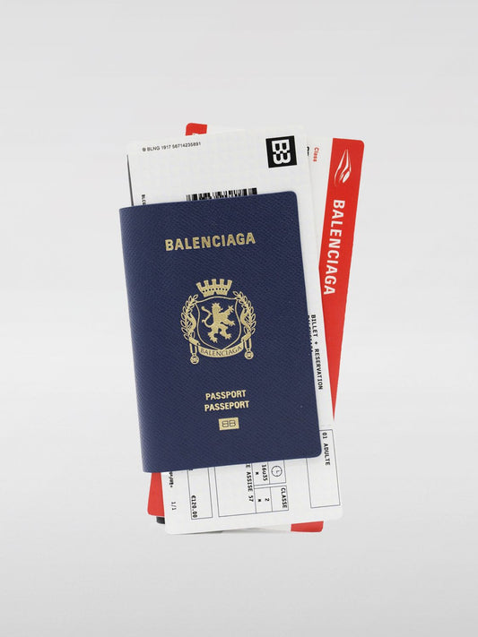 Balenciaga Wallet Men Blue