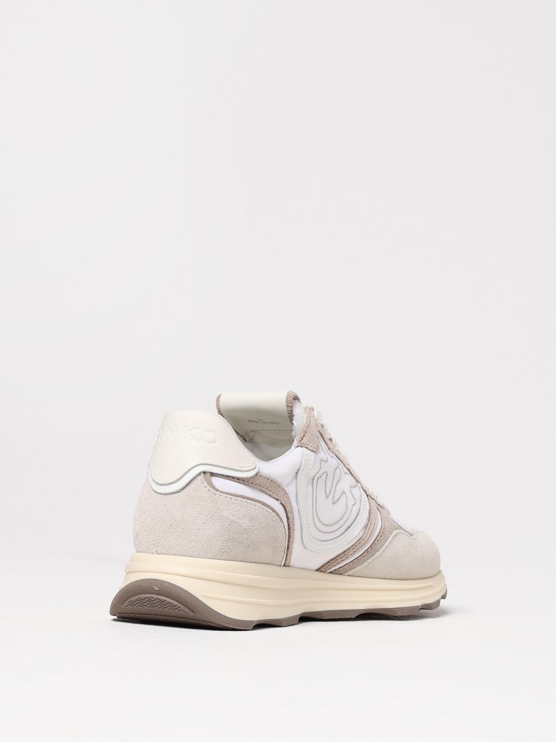 Pinko Sneakers Woman Beige