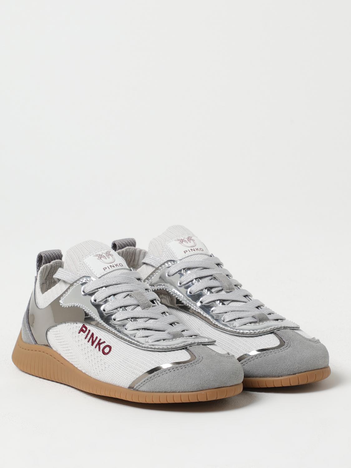 Pinko Sneakers Woman Silver