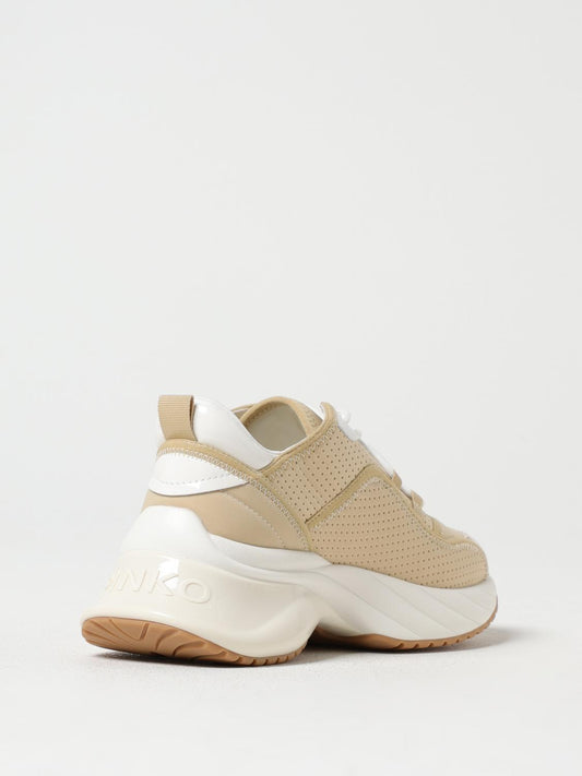 Pinko Sneakers Woman Beige