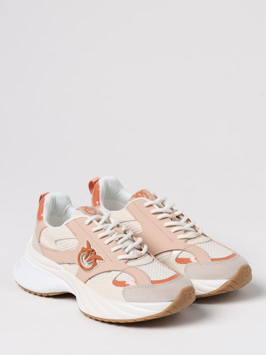 Pinko Sneakers Woman Beige