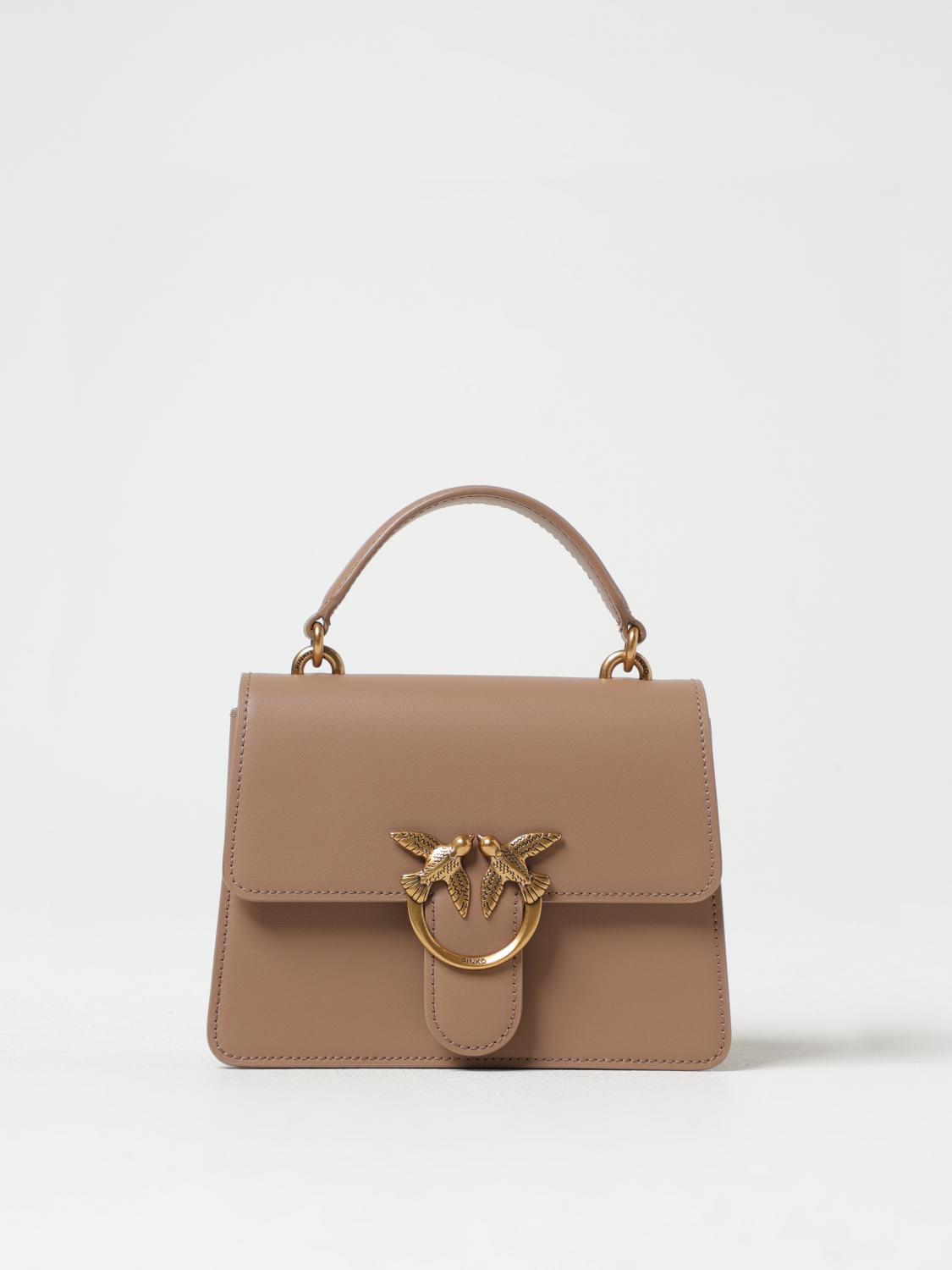Pinko Mini Bag Woman Beige