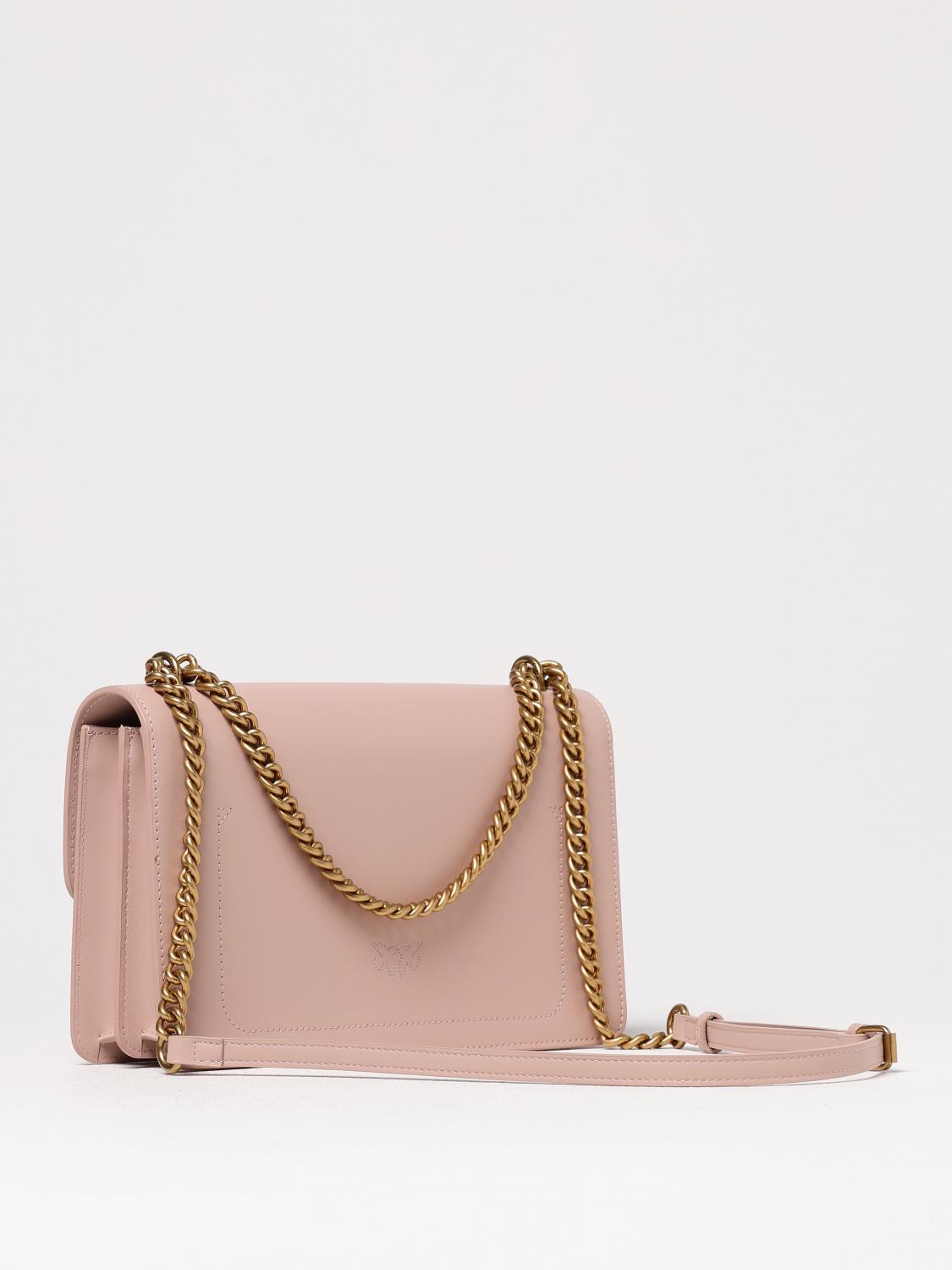 Pinko Crossbody Bags Woman Blush Pink