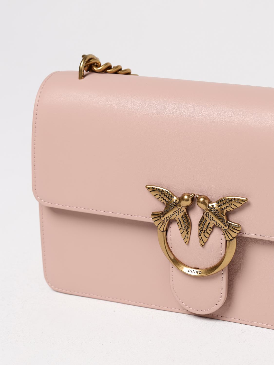 Pinko Crossbody Bags Woman Blush Pink