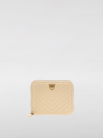 Pinko Wallet Woman Beige