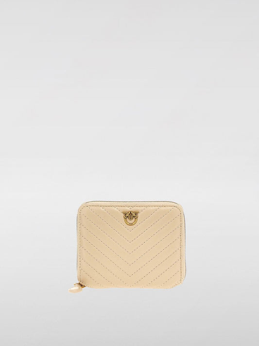 Pinko Wallet Woman Beige