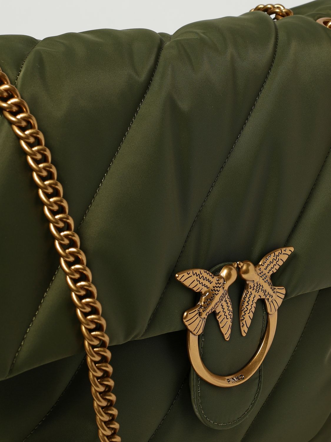 Pinko Shoulder Bag Woman Military