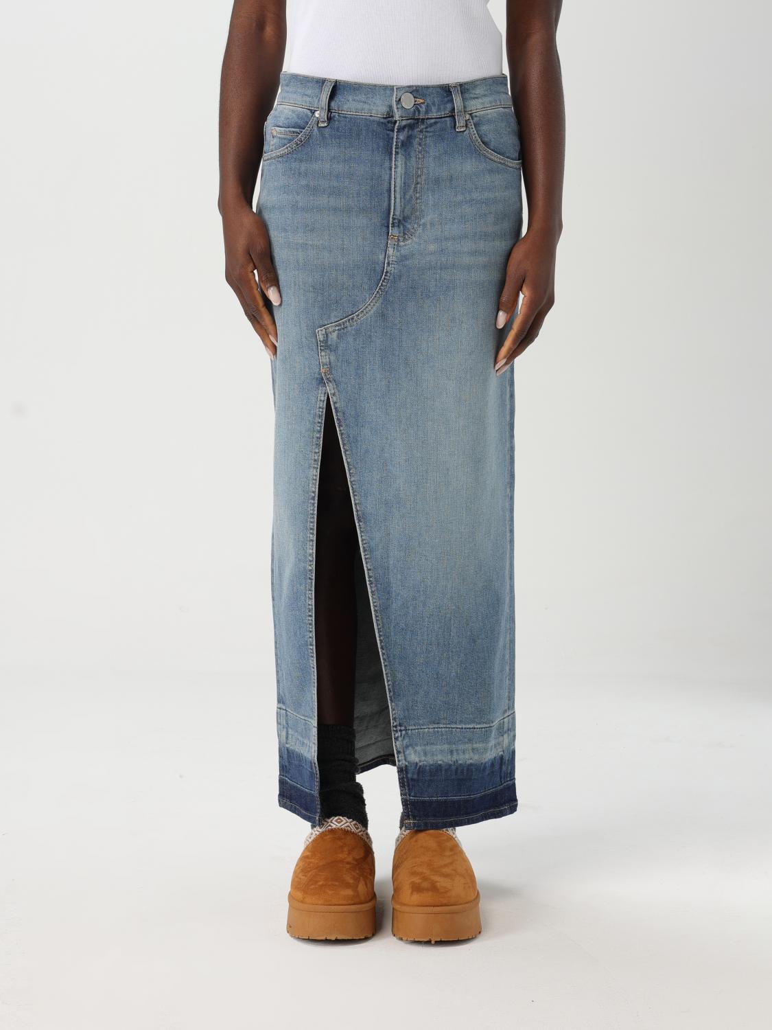 Pinko Skirt Woman Denim