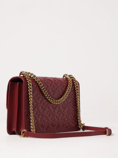 Pinko Crossbody Bags Woman Beige