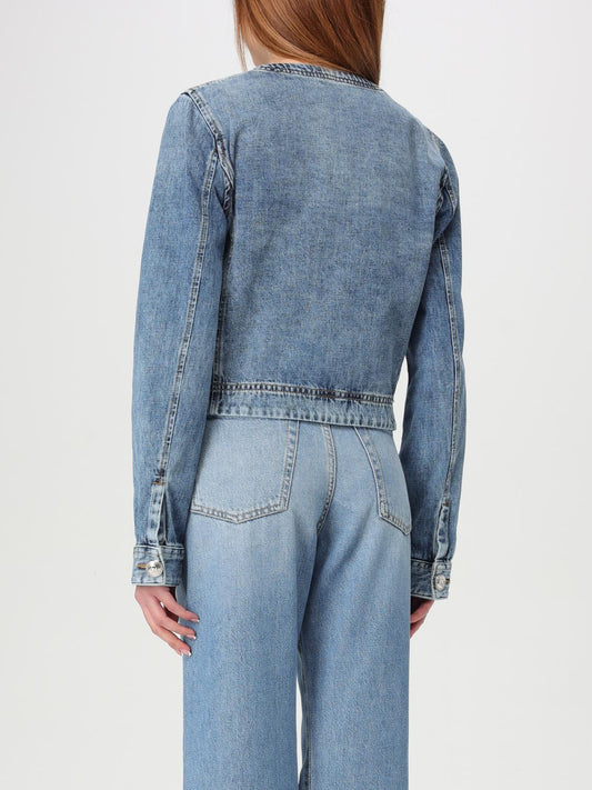 Pinko Jacket Woman Blue