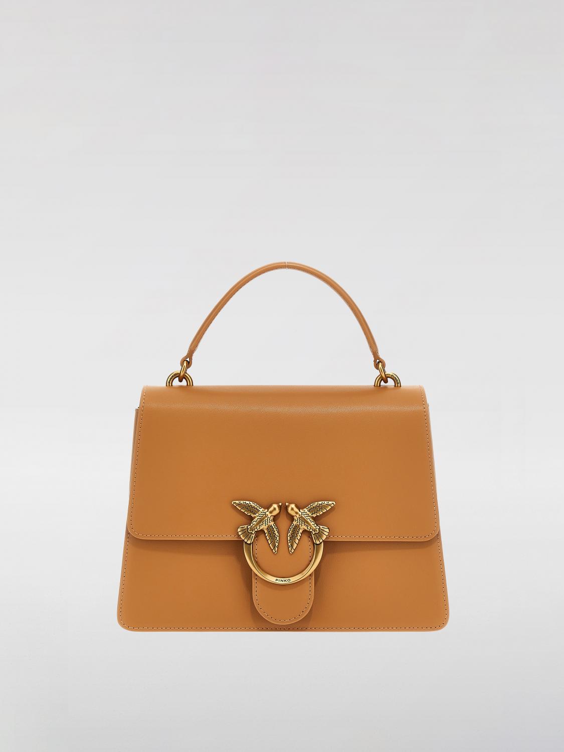 Pinko Handbag Woman Camel